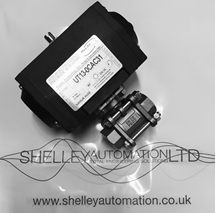 Double acting air operated ball valve